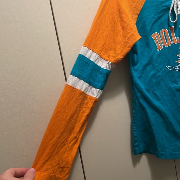 NFL Miami Dolphins Women’s Long Sleeve Shirt (M) - Picture 5 of 7